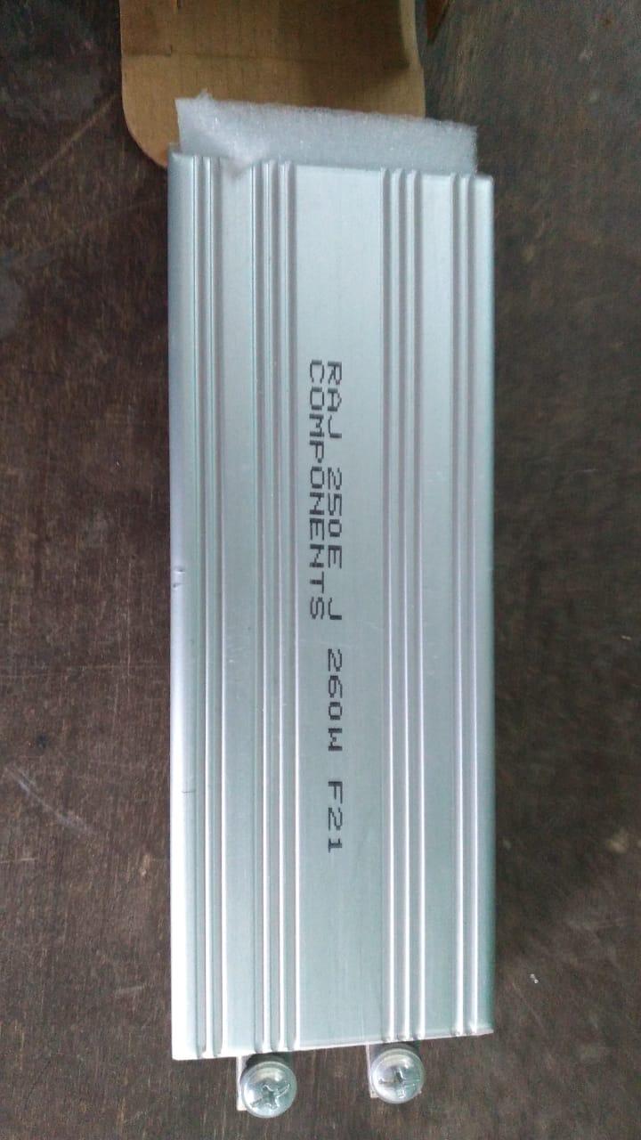 Aluminium encased resistor manufactured by Raj Components